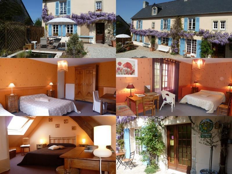 Bed and Breakfast Les Volets Bleus Saint-Martin-des-Entrees Экстерьер фото