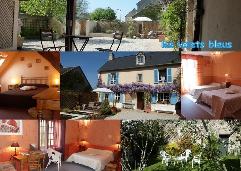 Bed and Breakfast Les Volets Bleus Saint-Martin-des-Entrees Экстерьер фото